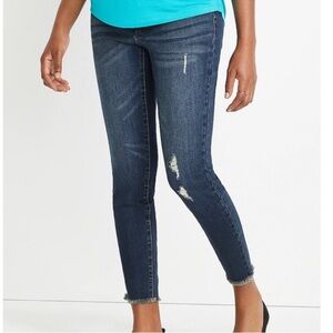KanCan Dark Blue Maternity Jeans